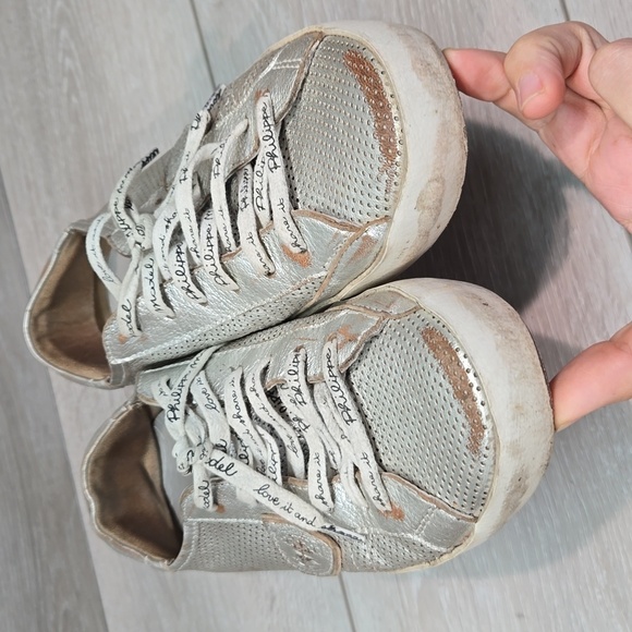 Philippe Model Paris Women Leather Sneakers shoes sz 39/9 - Picture 5 of 14